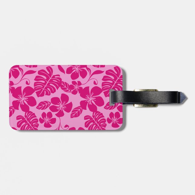 PINK BIKINI (PINKS) LUGGAGE TAG (Back Horizontal)