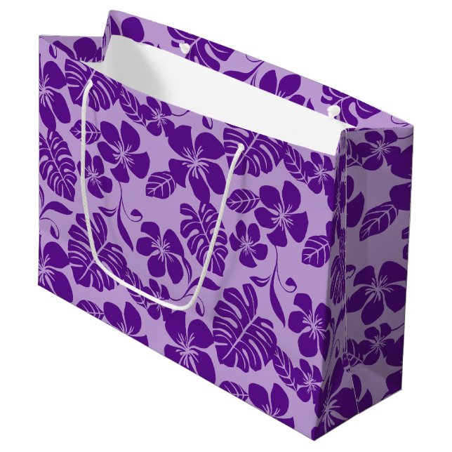PINK BIKINI (PURPLE x 2) Large Gift Bag (Front Angled)