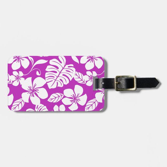 PINK BIKINI (RASPBERRY)  LUGGAGE TAG (Front Horizontal)