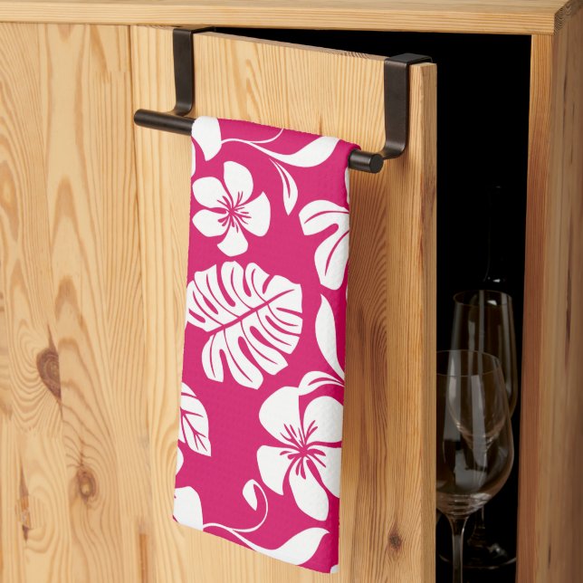 PINK BIKINI (STRAWBERRY RED) TEA TOWEL (Thirds Fold)