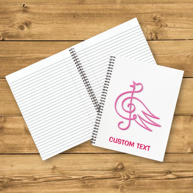 Pink Bird Music Notebook (Creator Uploaded)