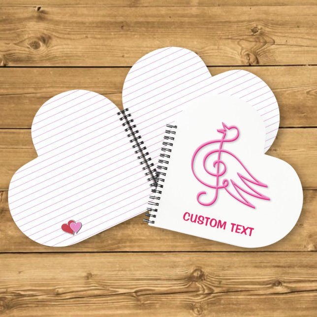 Pink Bird Music Notebook (Creator Uploaded)
