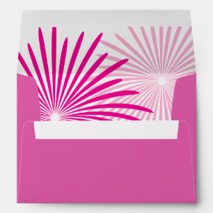 Pink Birthday party fireworks celebration Envelope