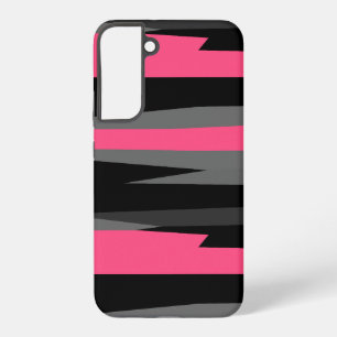 Pink Black and Grey Samsung Galaxy Case
