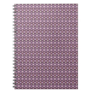 Pink & Black Argyle Notebook
