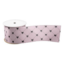 Pink & Black Bow Gift Wrapping