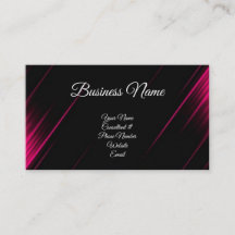 Pink & Black Calligraphy Consultant