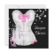 Pink Black Corset Lingerie Bridal Shower