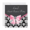 Pink Black Damask Sweet 16 Party