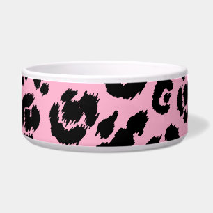 Pink Black Leopard Print