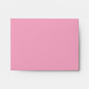 Pink Black Linen RSVP Envelopes