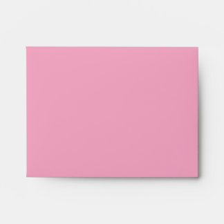 Pink Black Linen RSVP Envelopes