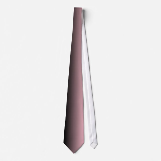 Pink Black Ombre Background Tie (Front)