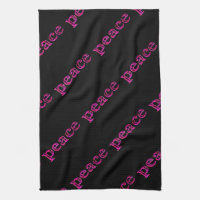 pink black peace