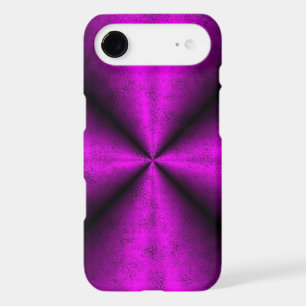 Pink Black Rainbow in Elephant Skin Leather Optik
