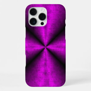 Pink Black Rainbow in Elephant Skin Leather Optik iPhone 16 Pro Max Case