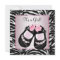 Pink Black Shoes Pink Zebra Baby Shower