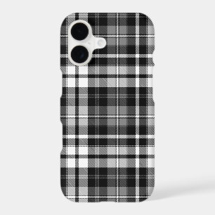 Pink Black White Plaid Tartan
