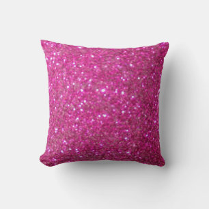 Pink Bling, shiny and sparkling Cushion