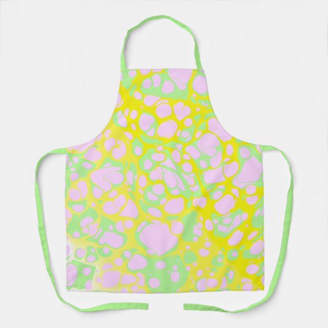 Pink Blobs Apron (Front)
