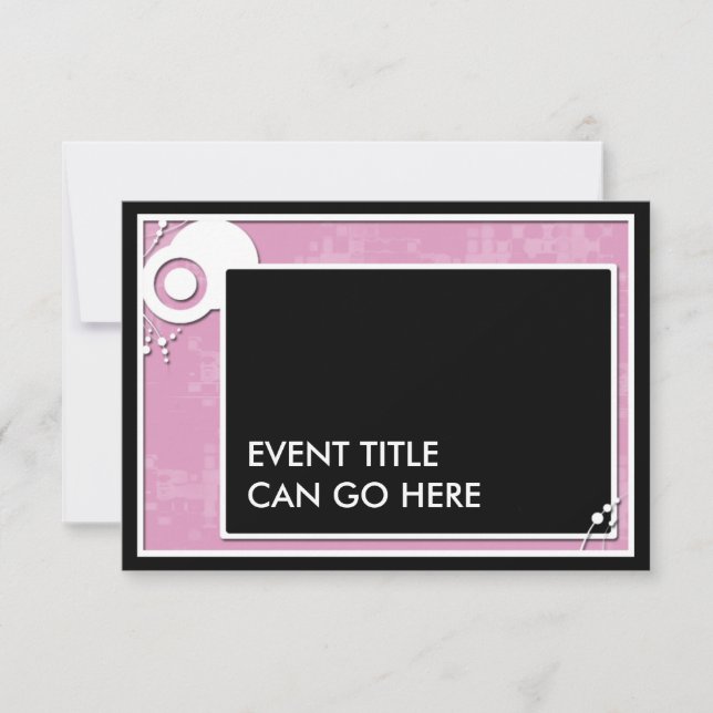 pink block scheme invitation (Front)