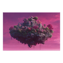 Pink Bloom Sky Citadel