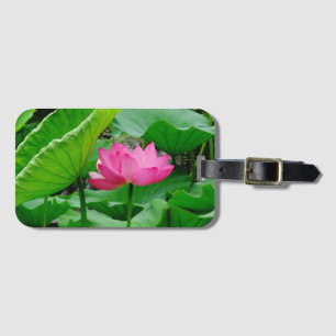 Pink Blooming Lily in the Spring Luggage Tag