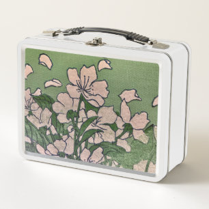 Pink Blossom Cascade Metal Box