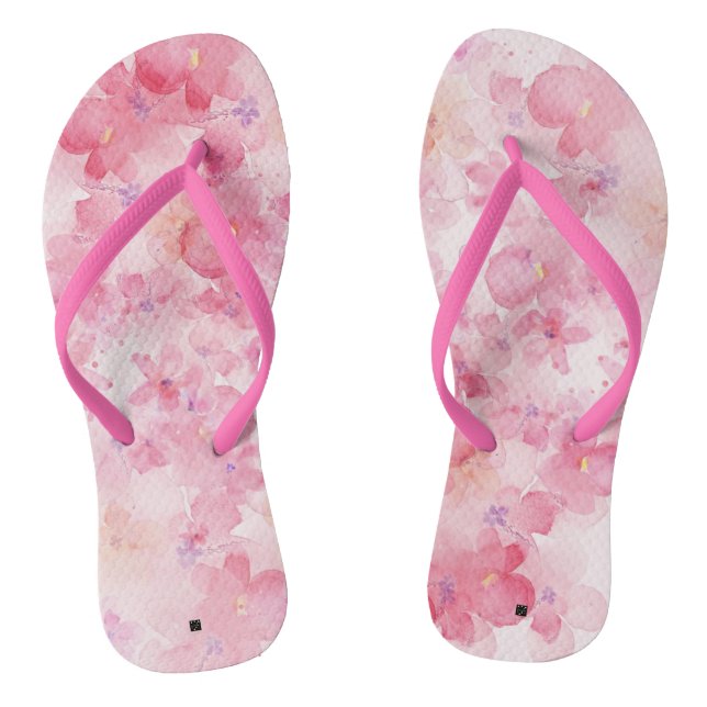 PINK BLOSSOM  Flip Flops (Footbed)