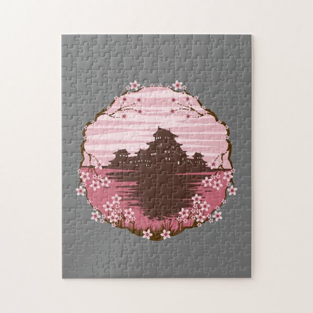 Pink Blossom Jigsaw Puzzle (Vertical)