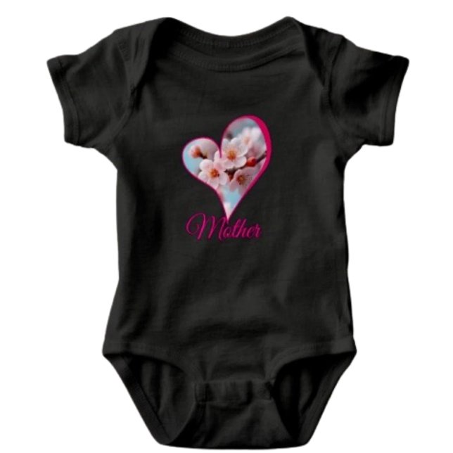 Pink Blossom Magic  Baby Bodysuit (Creator Uploaded)