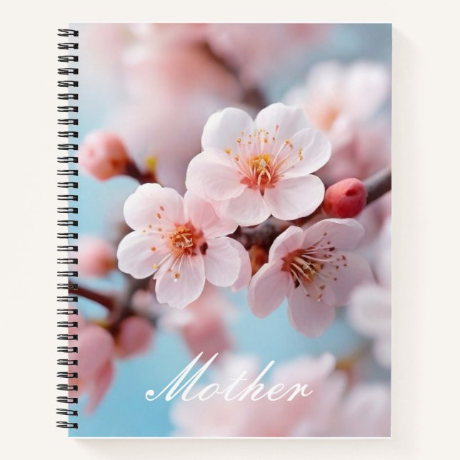 Pink Blossom Magic Notebook (Front)