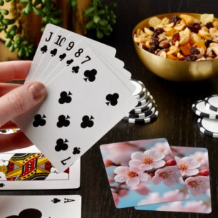 Pink Blossom Magic Playing Cards