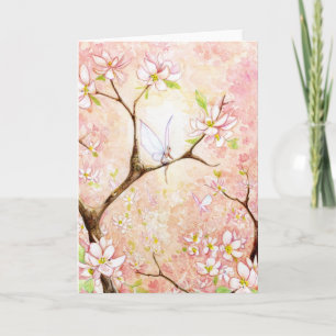 Pink Blossom View Card