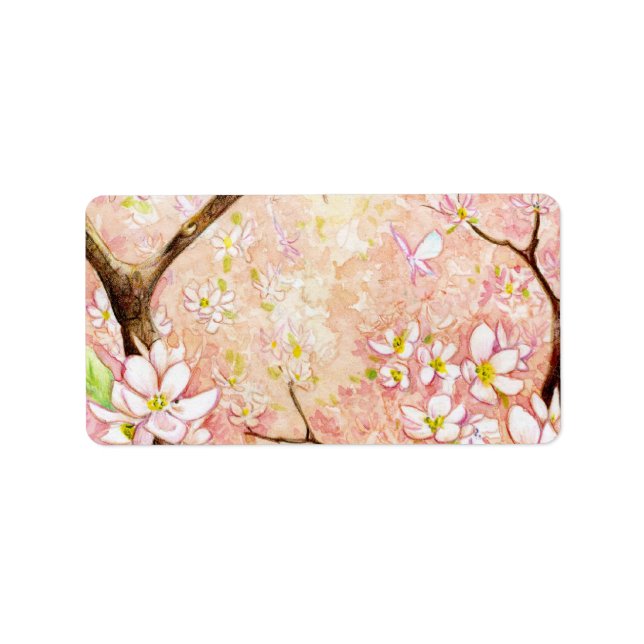 Pink Blossom View Label (Front)