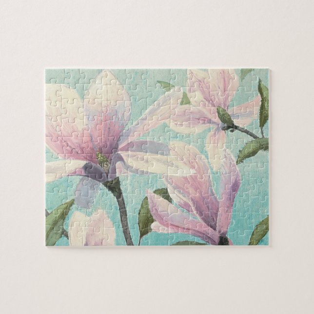Pink Blossoms from the South Jigsaw Puzzle (Horizontal)