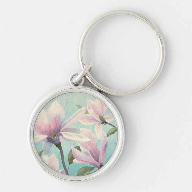 Pink Blossoms from the South Key Ring (Front)