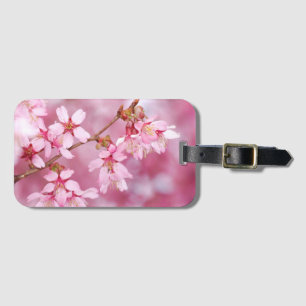 Pink Blossoms Lagguage Luggage Tag