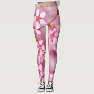 Pink Blossoms Leggings