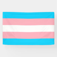 Pink, Blue and White Transgender Flag 