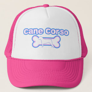 Pink & Blue Cane Corso Trucker Hat