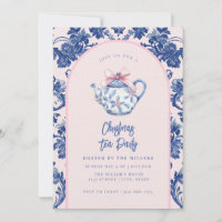 Pink & Blue Christmas Tea Party
