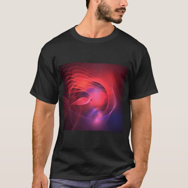 Pink Blue Fish T-Shirt (Front)