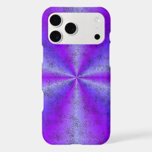 Pink Blue Rainbow in Elephant Skin Leather Optik