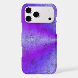 Pink Blue Rainbow in Elephant Skin Leather Optik