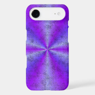 Pink Blue Rainbow in Elephant Skin Leather Optik