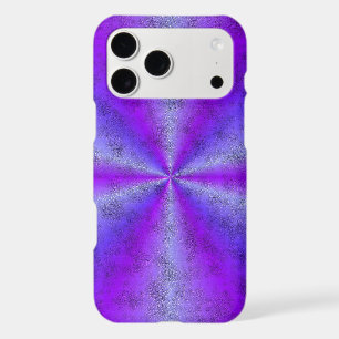 Pink Blue Rainbow in Elephant Skin Leather Optik