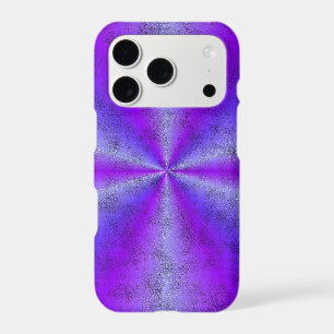 Pink Blue Rainbow in Elephant Skin Leather Optik