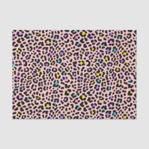 Pink Blush Leopard Spots Animal Print Tissue Paper