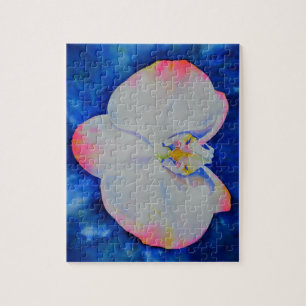 Pink Blush Orchid Jigsaw Puzzle
